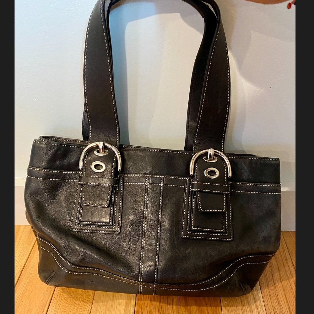 COACH black purse